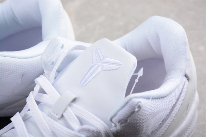 nike kobe 8 protro "triple white" fj9364-100