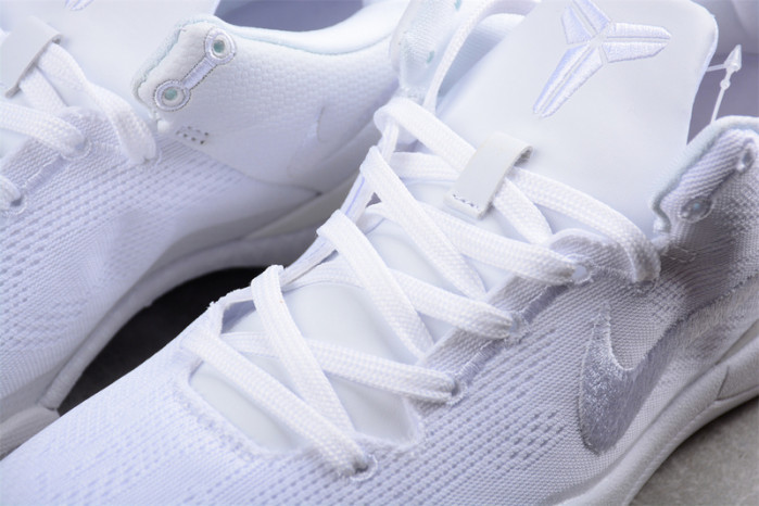 nike kobe 8 protro "triple white" fj9364-100