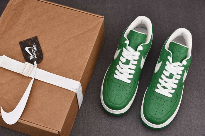 nike air force 1 low green