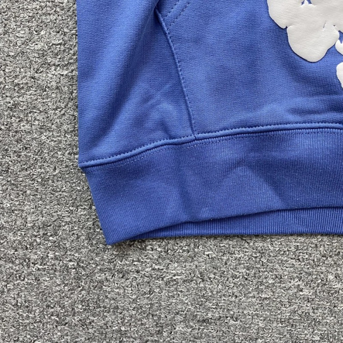 denim tears hoodie blue dt03