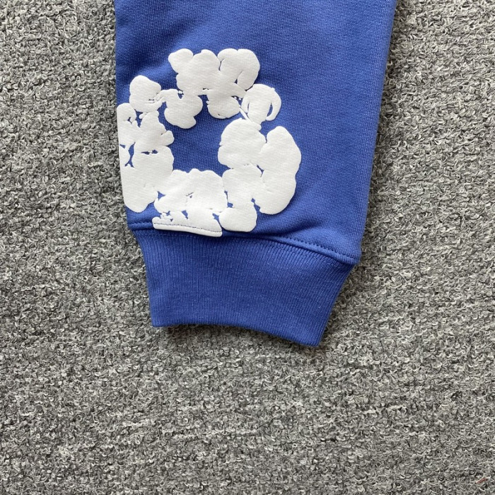 denim tears hoodie blue dt03