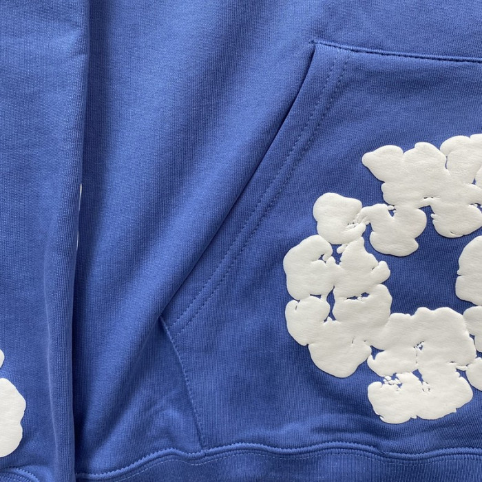 denim tears hoodie blue dt03