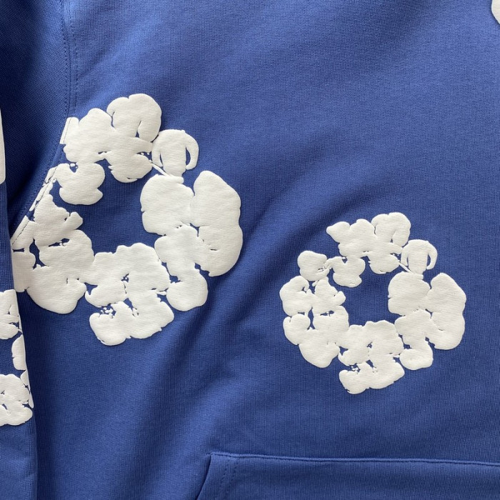 denim tears hoodie blue dt03