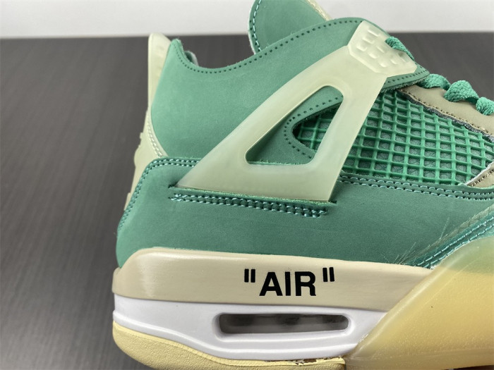 ofw x nike air jordan 4 retro T*f*ny green cv9388-102