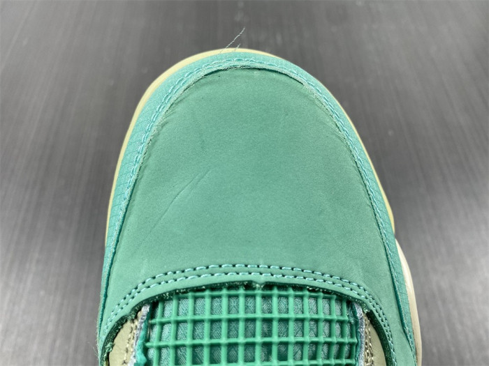 ofw x nike air jordan 4 retro T*f*ny green cv9388-102