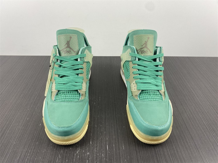 ofw x nike air jordan 4 retro T*f*ny green cv9388-102