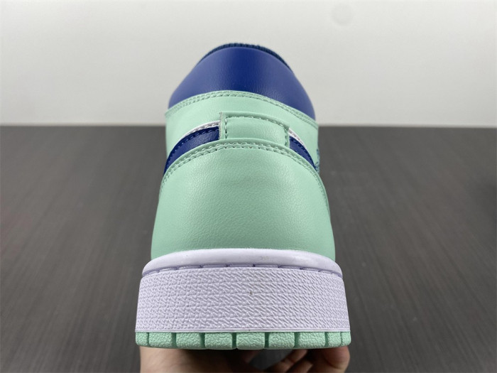 air jordan 1 mid "blue mint" 554724-413