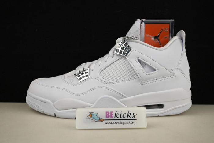 air jordan 4 retro “pure money” white 308497-100