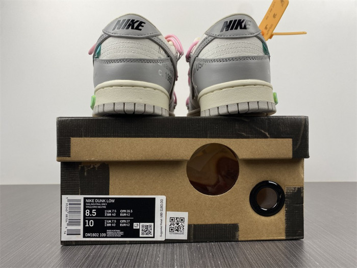 ofw x dunk low “09 of 50” dm1602-109