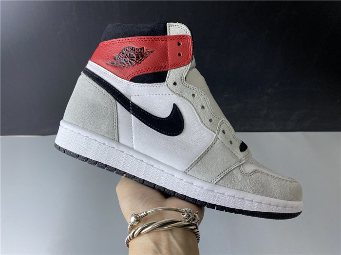 air jordan 1 retro high light smoke grey 555088-126