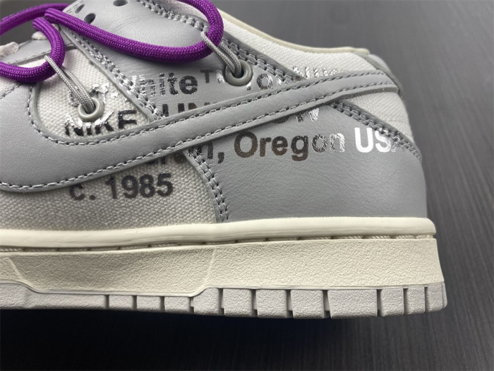 ofw x dunk low “28 of 50” dm1602-111