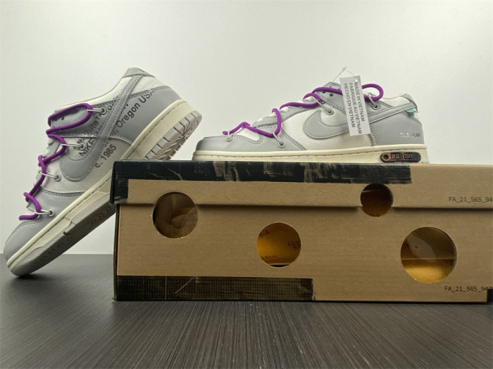 ofw x dunk low “28 of 50” dm1602-111