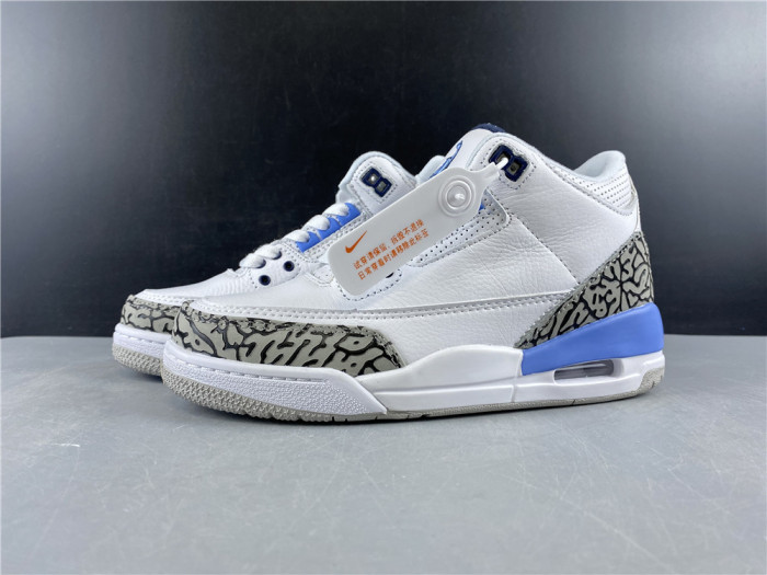 air jordan3 unc ct8532-104