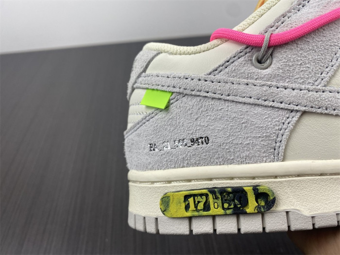 ofw x dunk low “17 of 50” dj0950-117