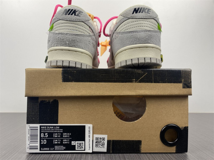 ofw x dunk low “17 of 50” dj0950-117