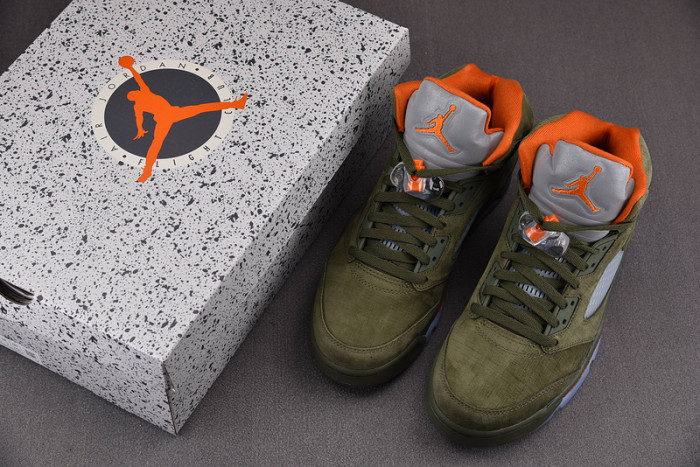 air jordan 5 "olive" dd0587-308