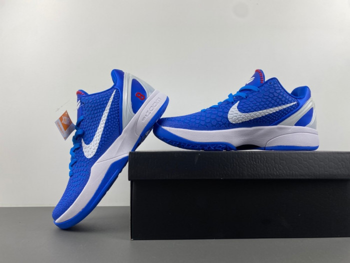 nike kobe 6 protro white blue fv4921-552