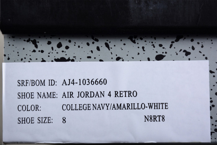 air jordan 4 retro michigan (pe) aj4 1036660