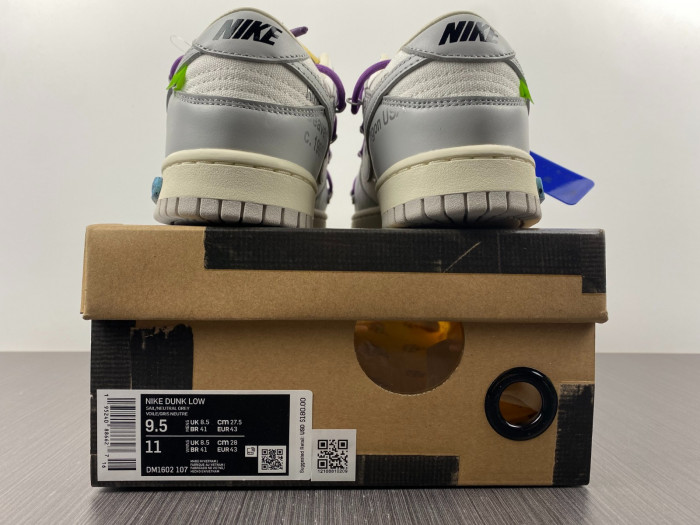 ofw x dunk low “48 of 50” dm1602-107