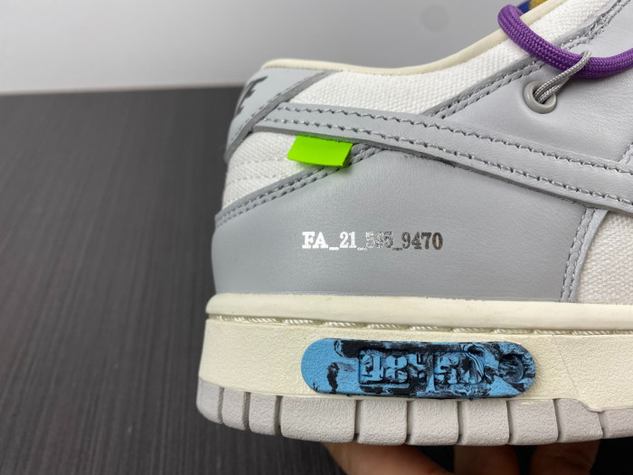ofw x dunk low “48 of 50” dm1602-107