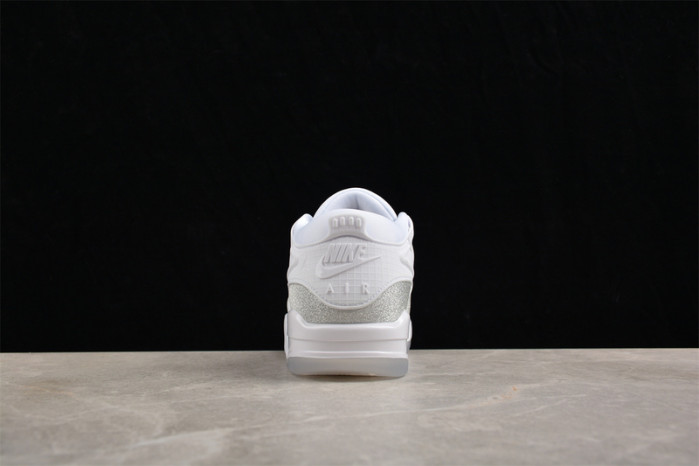 air jordan 4 rm wmns white metallic silver hq3441-111