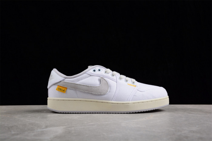 air jordan 1 retro ajko low sp union white canvas do8912-101