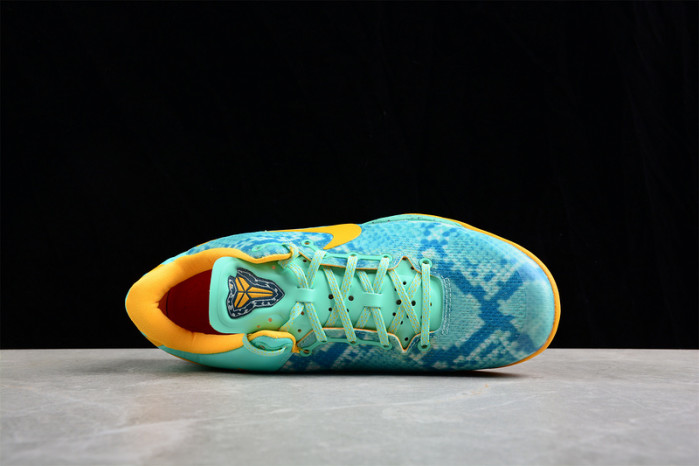 nike kobe 8 system green glow laser orange 555035-304