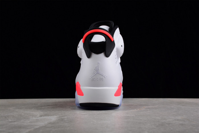 air jordan 6 retro infrared white 384664-123