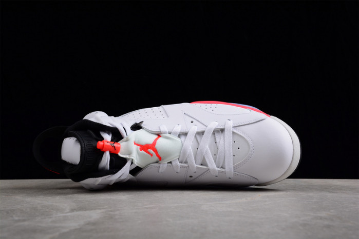 air jordan 6 retro infrared white 384664-123