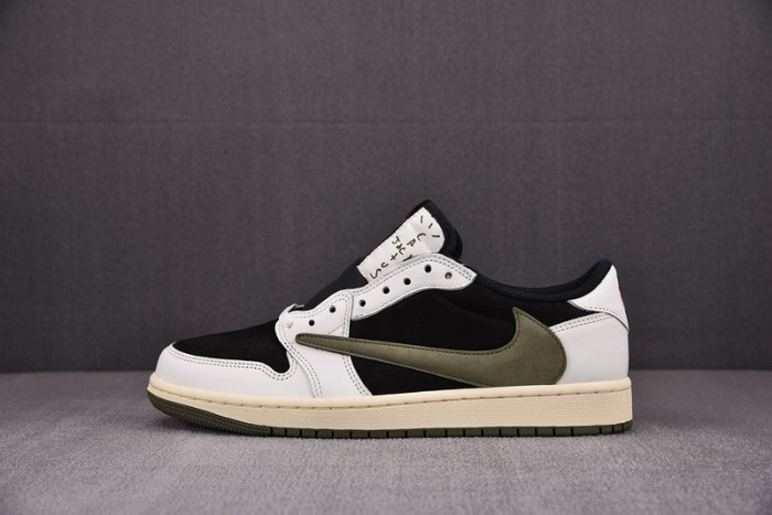 travis scott x air jordan 1 low og “olive” dz4137-106