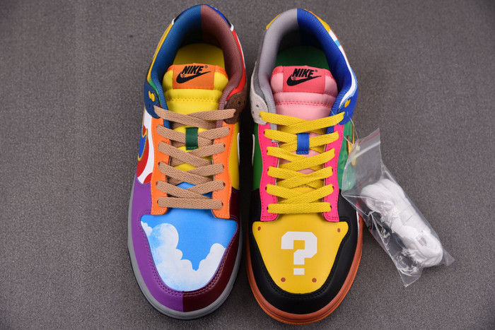 nike dunk low se S*per mario dh0952-100