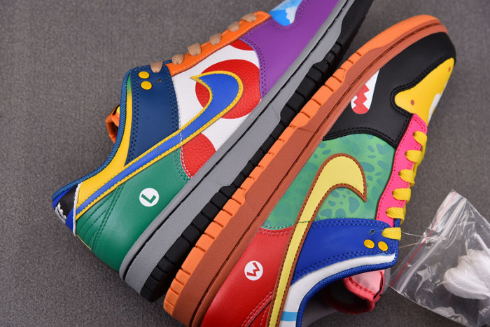 nike dunk low se S*per mario dh0952-100