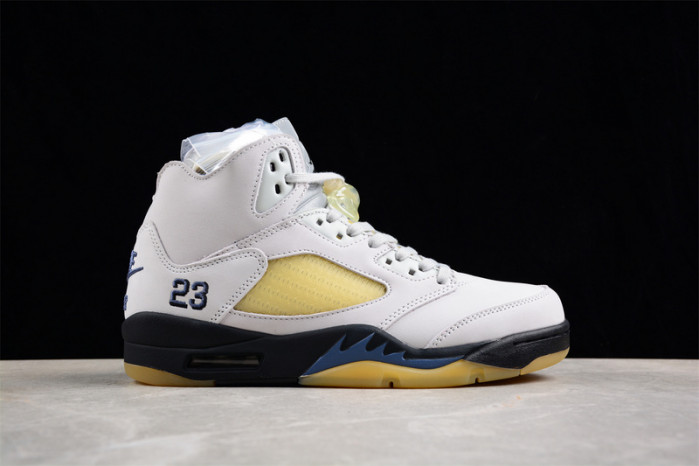 wmns a ma maniére x air jordan 5 “diffused blue” fz5758-004