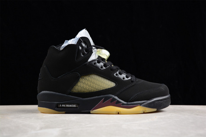 a ma maniére x air jordan 5 black fd1330-001