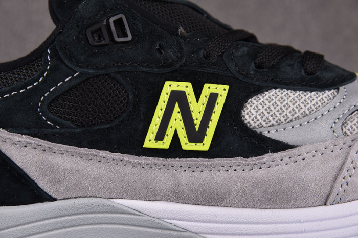 new balance 992 miusa black grey volt m992tq