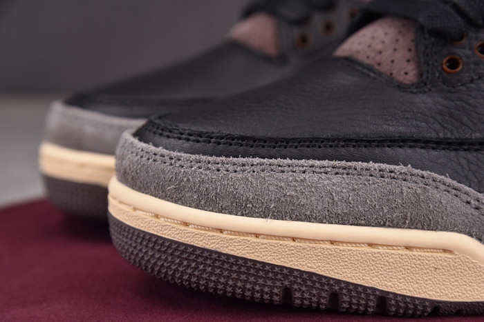 a ma maniere x air jordan 3 “black” fz4811-001