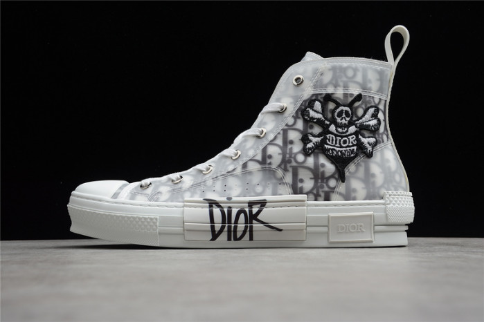 b23 oblique high top sneakers white t004801-1070