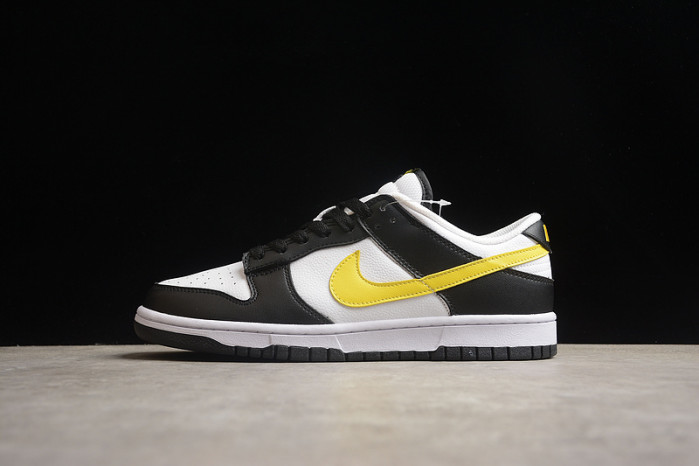 nike dunk low black yellow fq2431-001
