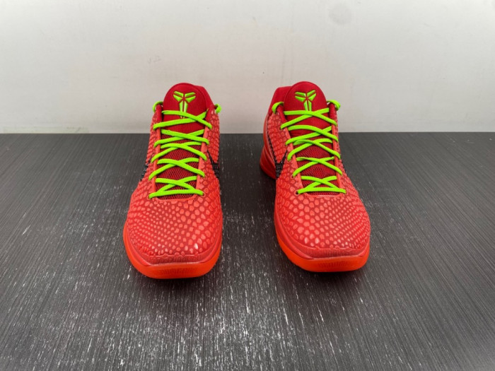 nike kobe 6 protro ‘reverse grinch’ fv4921-600