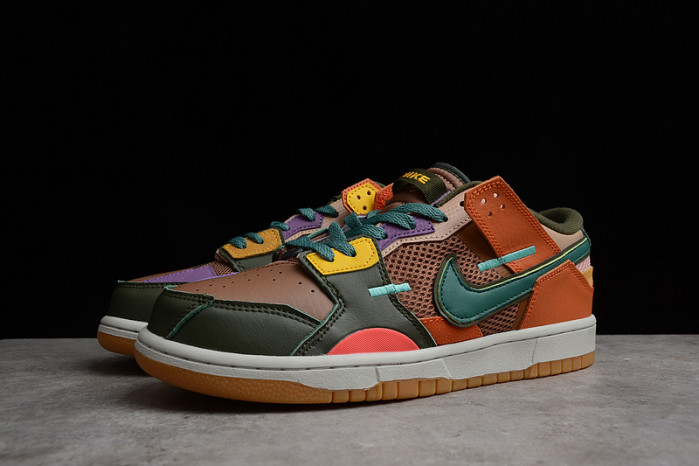 nike dunk low scrap archeo brown db0500-200