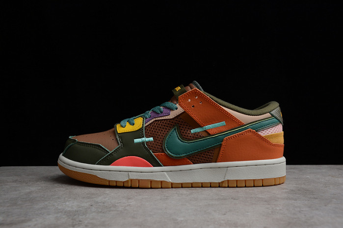 nike dunk low scrap archeo brown db0500-200